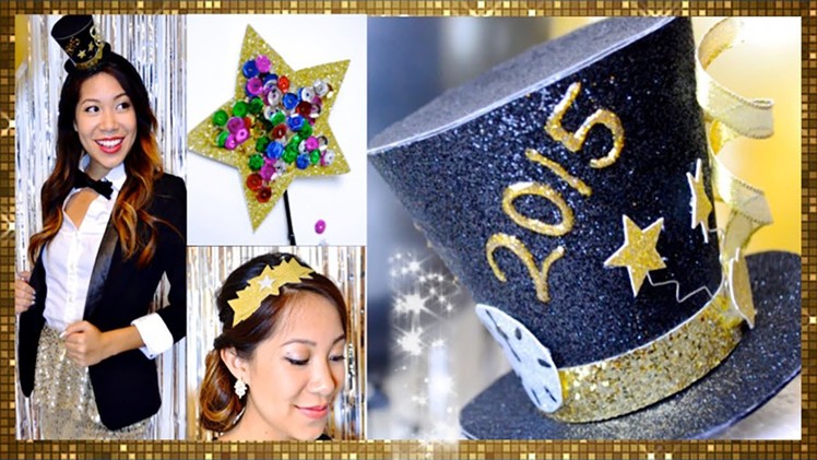 DIY New Years Eve Hair Accessories!!