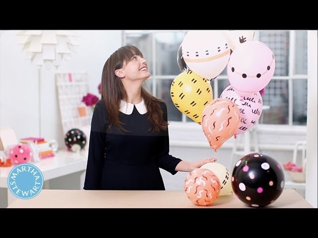 DIY Painted Party Balloons - DIY Style - Martha Stewart