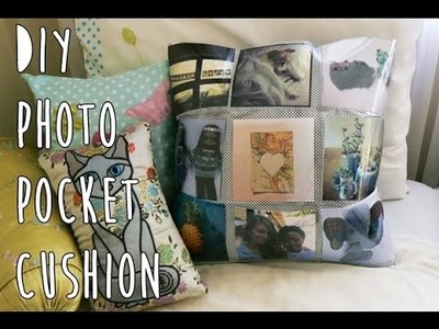 DIY Photo Pocket Cushion Tutorial | LDP