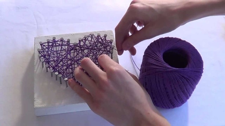 DIY: String Art - ColourfulCreativity