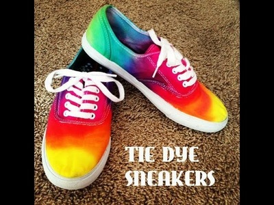 DIY: Tie Dye Sneakers!