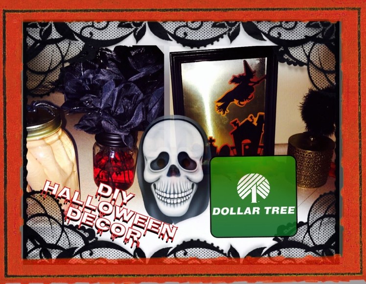 Dollar Tree Halloween Decor DIY (+haul) ☠ 3 Quick & Easy Projects!