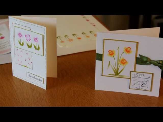Draw Quick and Easy Flowers with Calligraphy Pens by Craft Fairy