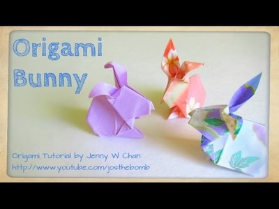 Easter Crafts - How to Fold: Origami Rabbit. Bunny - Paper Easter Crafts - Kids & Classrooms