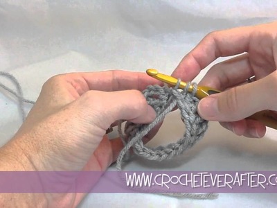Foundation Double Crochet Tutorial #2: FDC Join In The Round