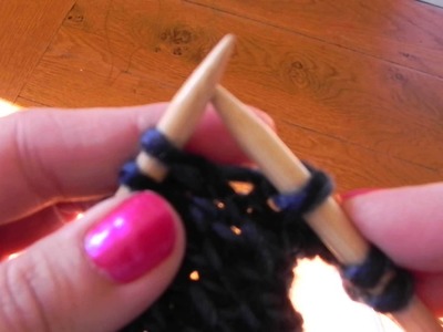 How to Knit - Slip Knit Pass Over (SKPO)