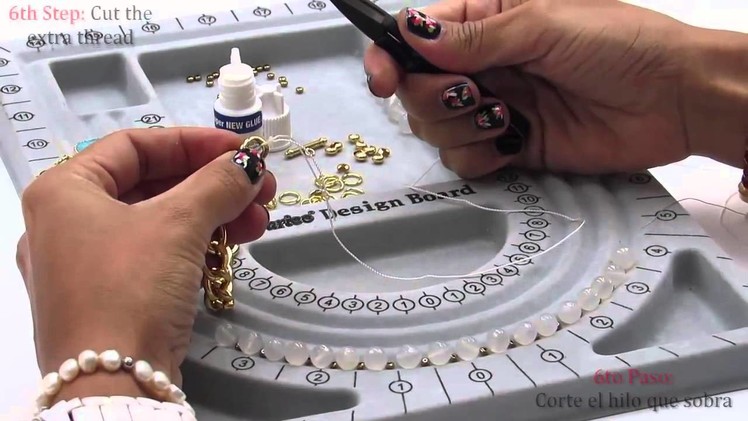 How to make a Druzy, Gemstone & Chain Wrap Around Bracelet