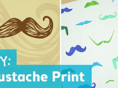 How to Make a Mustache Print Pattern