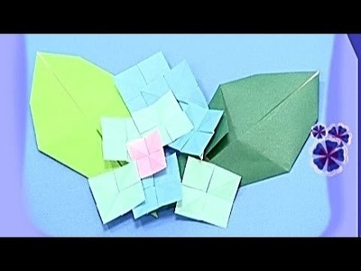 How to make a Paper Flower (Tutorial) - Paper Friends 09 | Origami for Kids