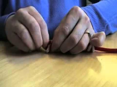 How To Make A Pipe Cleaner Candy Cane (Card Making). Christmas Ornament