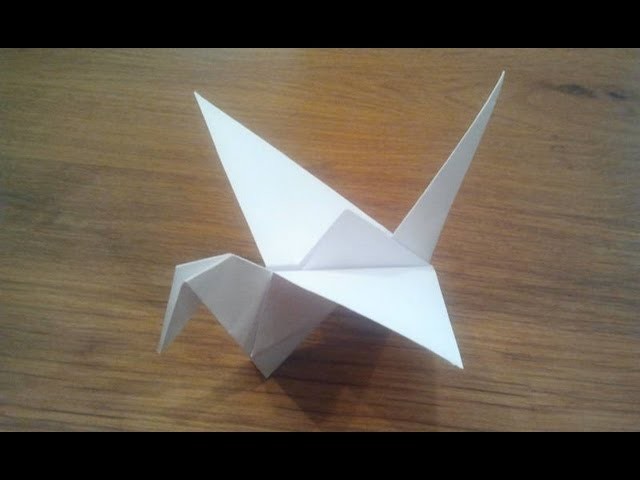 How To Make an Origami Flapping Bird