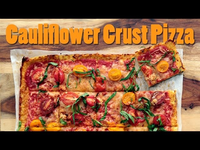 How to Make Cauliflower Crust Pizza | Eat the Trend