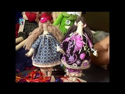 How to make (sew) the textile doll Tilda. Diy. Handmade