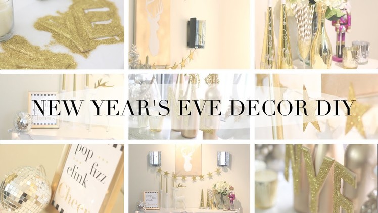 HOW TO: New Years Eve Party DIY Decor