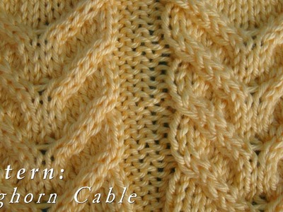 How To  |  Staghorn Cable  |  Pattern