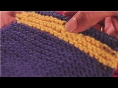 Knitting : Changing Yarn Colors when Knitting a Sweater