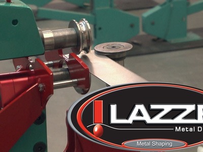 Metal Shaping with Lazze: 3rd Axis Guide on the Lazze 2nd Generation Bead Roller