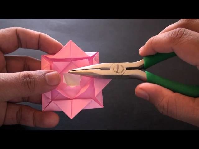 Origami Daily - 180: Easy Rose (Valentine's Day) - TCGames [HD]