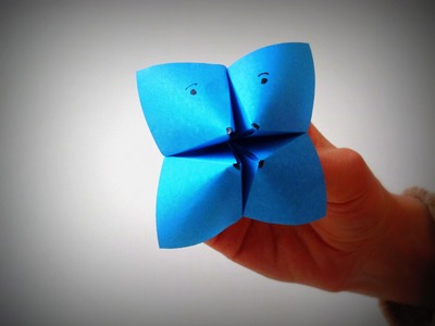Origami - How to make a Paku-Paku (Fortune Teller)