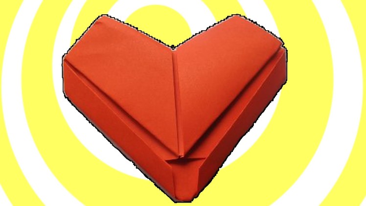 Simple Paper Origami Heart Tutorial