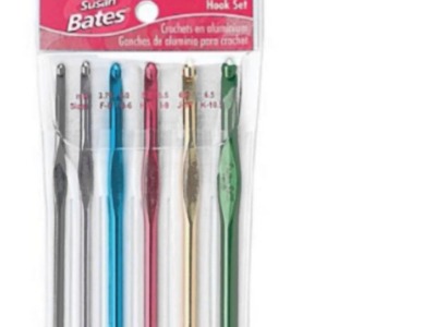 Susan Bates Silvalume Crochet Hook Set