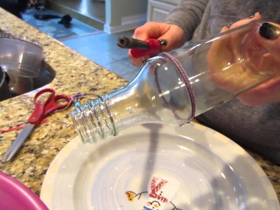 The 12 Days of Pinterest Day 11: DIY Bottle Cutting