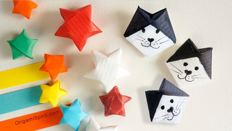 Tutorial to Make a Lucky Star and a Lucky Cat :: Estrella y Gato