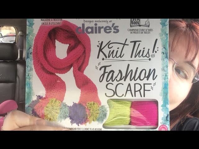 Unboxing | Fashion Scarf Loom Knit kit