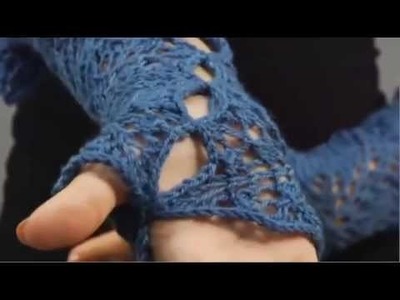 #25 Fingerless Gloves, Vogue Knitting Holiday 2009