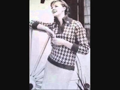 A few of Retro Knitting Site's selection of top , cardigan and jumper knitting and crochet patterns
