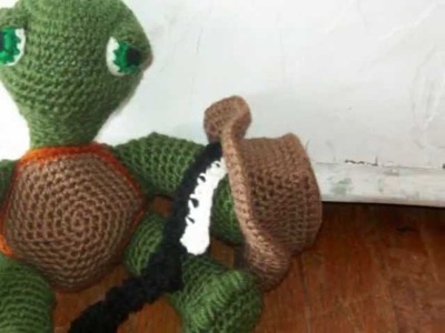 Agent "T" Turtle (Crochet)