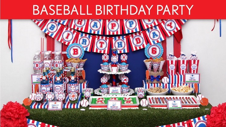 Baseball Birthday Party Ideas. Baseball - B62
