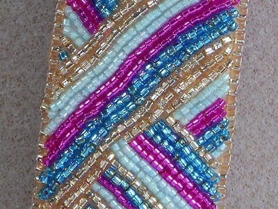 Bead Embroidered Needle Case