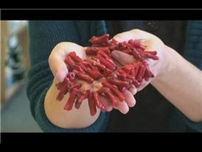 Beaded Jewelry Making : Using Red Coral Beads