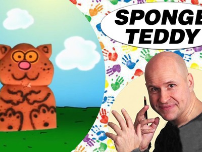 Crafts Ideas for Kids - Sponge Teddy | DIY on BoxYourSelf