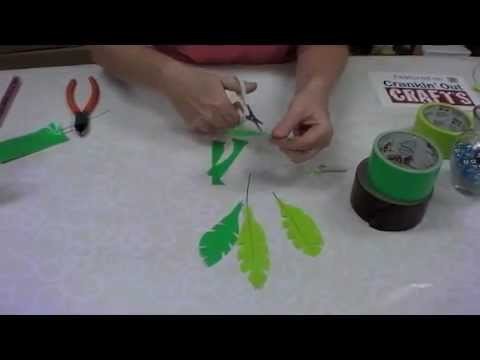 Crankin' Out Crafts -ep105 Duct Tape Palm Tree
