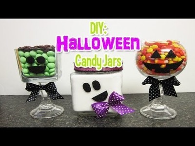 DIY: Halloween Candy Jars (Day 4: Halloween Week)