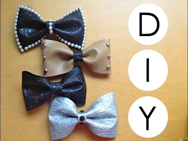 DIY- No-Sew Fabric Hair Bows!