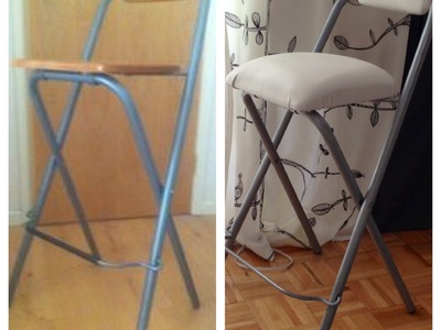DIY upholstering bar stools - Natalie's Creations