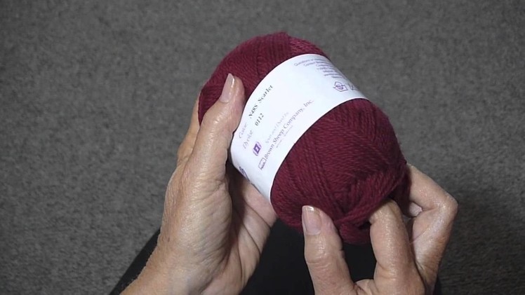 FIND THE BEGINNING OF A BALL OF YARN