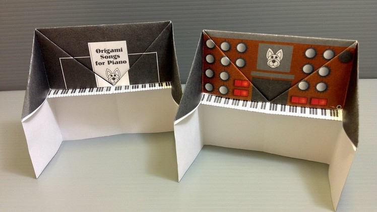 Free Origami Piano Paper - Print Your Own! - Piano and Synthesizer