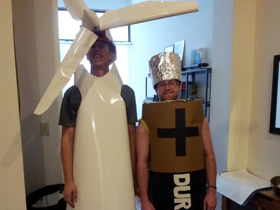 Funniest Halloween Costume: Wind Turbine