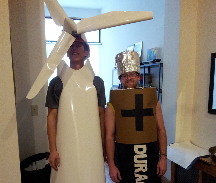 Funniest Halloween Costume: Wind Turbine