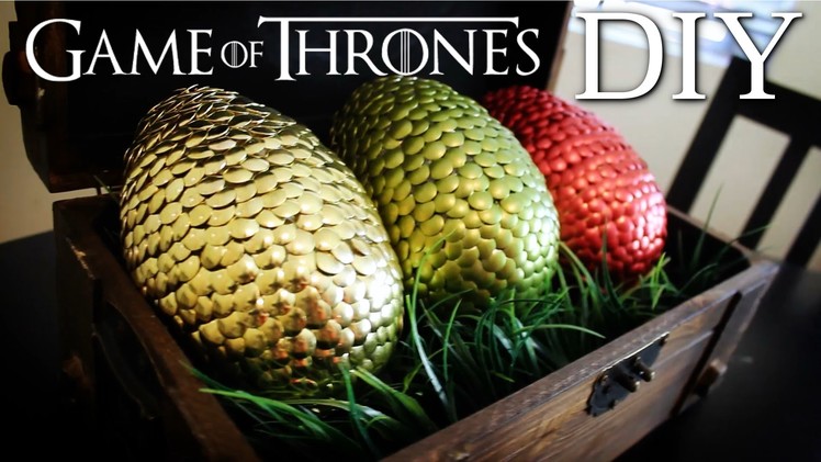 Game of Thrones Easter DRAGON EGGS DIY