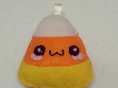 Halloween: How To Make Candy Corn  Plushie Tutorial