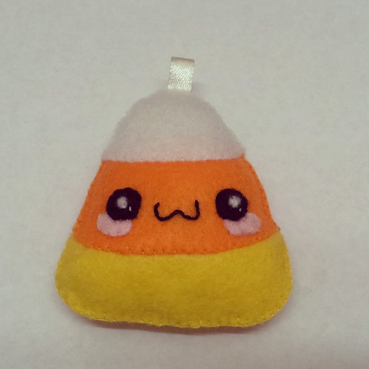Halloween: How To Make Candy Corn  Plushie Tutorial