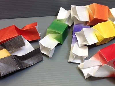 Halloween Origami Candy - Print Your Own
