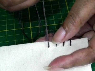 Hand Sewing - The Blanket Stitch