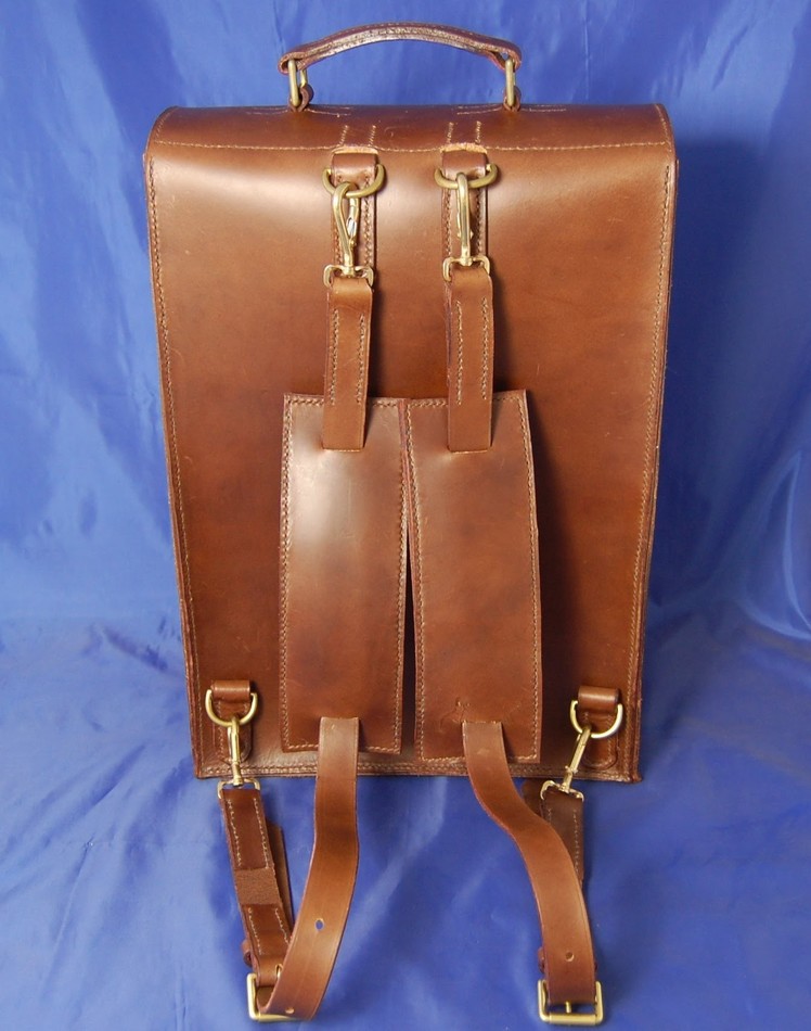 Hand Sewn Leather Backpack