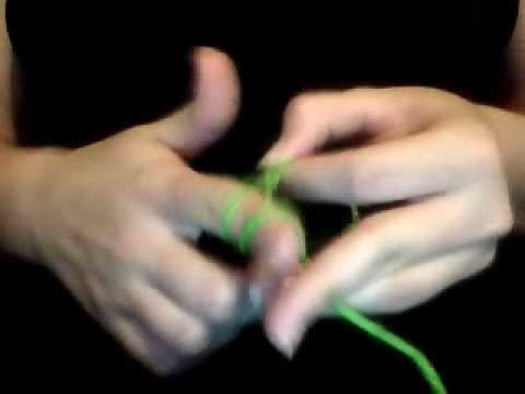 Hookless Finger Crochet-Chain Stich